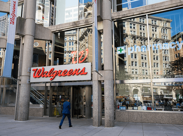 Walgreens storefront