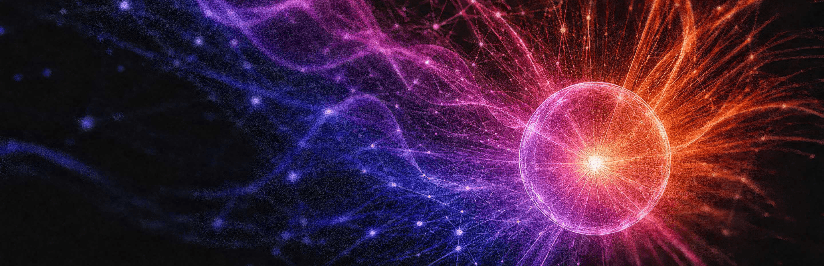 A bright nebula representing the Photon platform