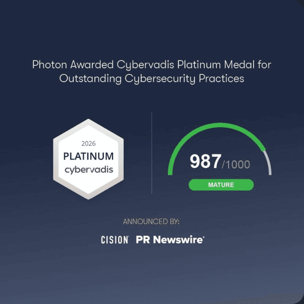 CyberVadis 2026 Platinum medal and a maturity score of 987 out of 1000