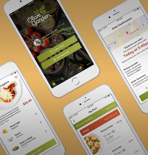 Download Olive Garden's Mobile App